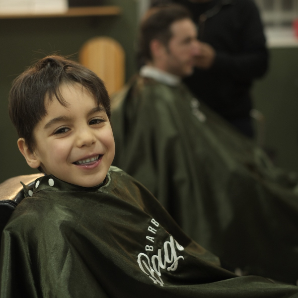 Por que trazer as crianças à barbearia?